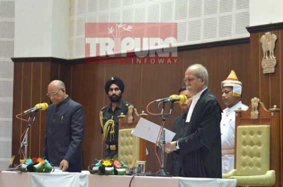 Justice Akil Abdulhamid Kureshi sworn in as Tripura High Court Chief Justice